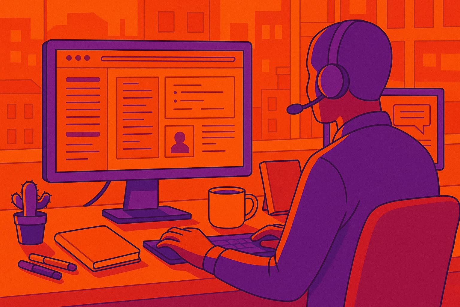 Contact background